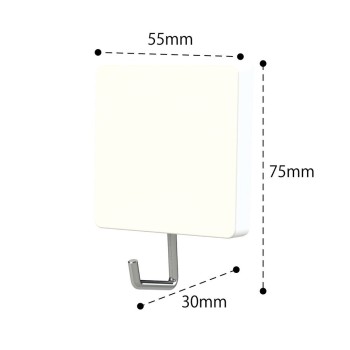 주방용 도구 훅 강력 흡착 2개입