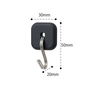 주방용 도구 훅 강력 마그넷 BK 2개입