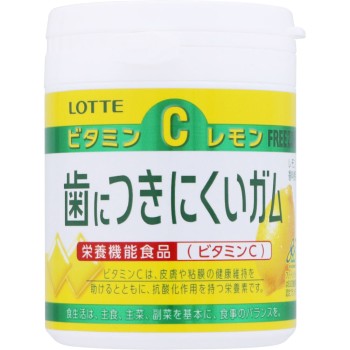 이에 붙기 어려운 껌 레몬 보틀 138G