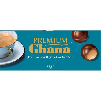프리미엄 가나 크렘 쇼콜라 로열 밀크티 65g 롯데