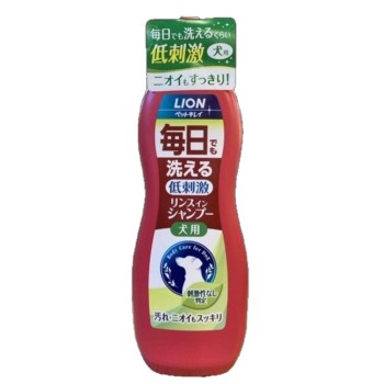 펫키레이 매일 세척 가능한 린스인 샴푸 반려견용 330ml 라이온상사
