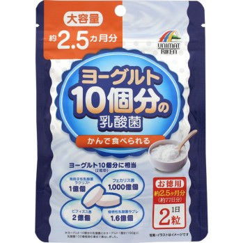 요구르트 10개분 유산균 대용량 154정 리켄