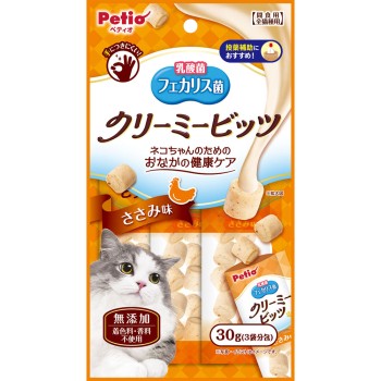 크리미 빗츠 페칼리스균 닭 안심 맛 30g (10g×3봉) 페티오