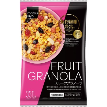 matsukiyo 과일 그래놀라 330g