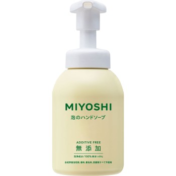 무첨가 비누 거품 핸드소프 350ml 미요시비누