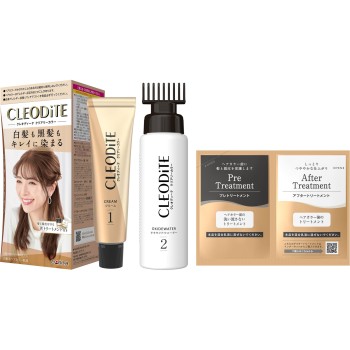 크레오디테 클리어리 컬러 (흰머리용) 로열 브라운 72g+72ml 다리야