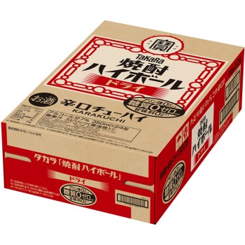 소주 하이볼(드라이) 케이스 350ml×24