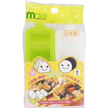 토르네 한입 주먹밥메이커 사각삼각 2개 반다이