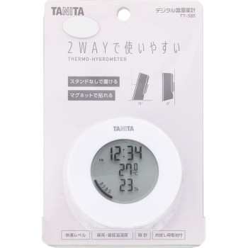 TT585 온습도계 화이트 WH 타니타