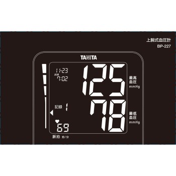 타니타 상완식 혈압계 BP227DB 1대 타니타