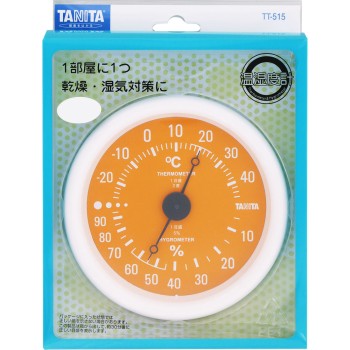 TT-515 온습도계 오렌지 타니타