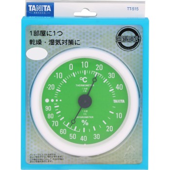 TT-515 온습도계 그린 타니타