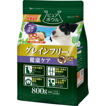 퓨어 볼 그레인 프리 7세 이상 성견용 800g 펫 라이브러리