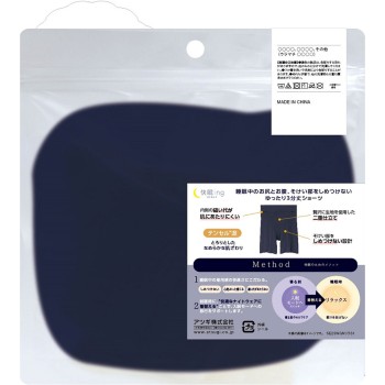 쾌면ing 부드러운 쇼츠 3부 L 나이트 네이비 아츠기