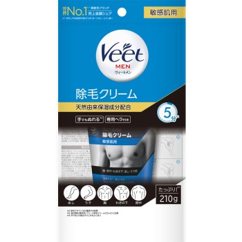 비트 맨 제모크림 민감피부용 210g 레킷 벤키저 재팬