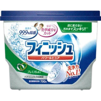 피니쉬 파워&퓨어 파우더 본체 SP 700g 레킷벤키저재팬