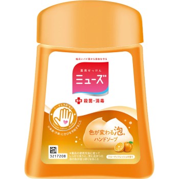 뮤즈 노터치 거품 핸드 소프 리필 보틀 프루티 프레쉬 250ml 레킷벤키저 재팬