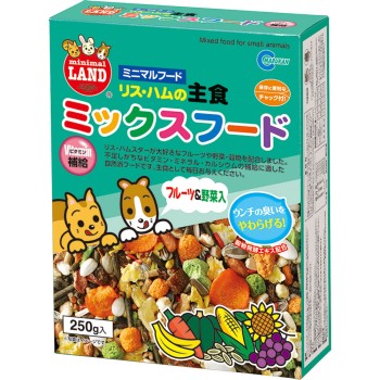 다람쥐·햄스터 주식 믹스푸드 250g 마루칸