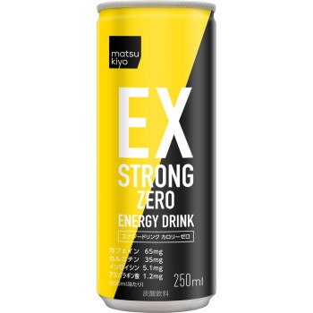 마츠키요 EXSTRONG ZERO 에너지 드링크 250ml