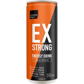 matsukiyo EXSTRONG 에너지 드링크 케이스 250ml×30본