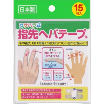 손가락 헤바 테이프 15매 미노우라 코퍼레이션