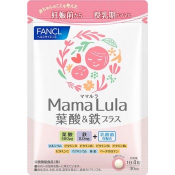 Mama Lula 엽산&철플러스 120정 판클