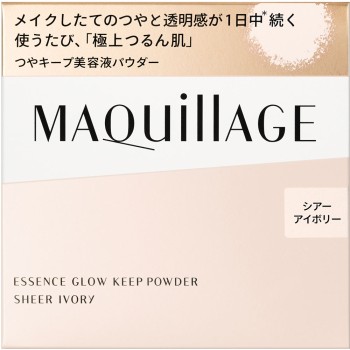 마끼아쥬 에센스 글로우 킵 파우더 시어 아이보리 8g 시세이도