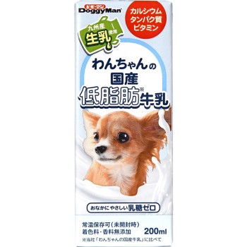 강아지 국산 저지방 우유 200ml