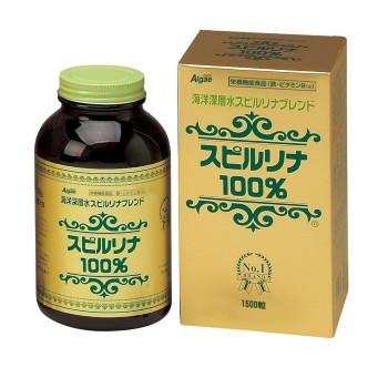 해양심층수 스피루리나 블렌드 스피루리나 100% 1500알 재팬알게