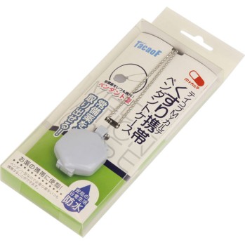 테이코브 My 카르테 약 휴대 펜던트 케이스 그레이 1개 고와 제작소