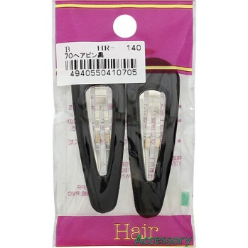 헤어 핀 블랙 B70 히어로