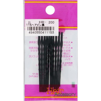 B115 헤어 핀 블랙 A 히어로