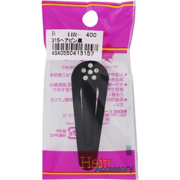헤어 핀 블랙 B315 히어로