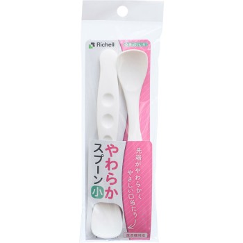 사용하기 좋은 부드러운 스푼 소 2개입 리첼