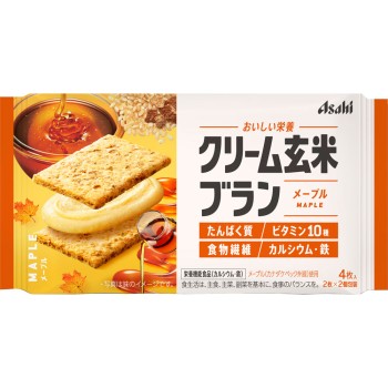 크림 현미 브란 메이플 2매×2봉지 아사히그룹식품주식회사