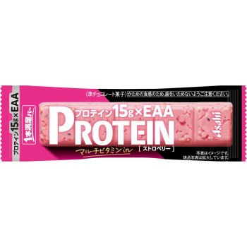 1본만족바 프로테인 스트로베리 39g 아사히그룹식품주식회사