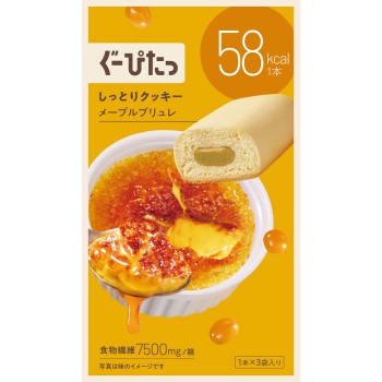 나리스 구피타 쿠키 메이플브륄레 1개×3봉지 나리스화장품