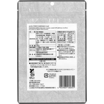 마츠키요 작은 정어리 논프라이 칩스 45g