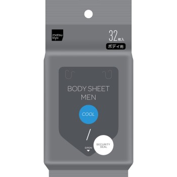 마츠키요 맨즈바디 시트 COOL 32매