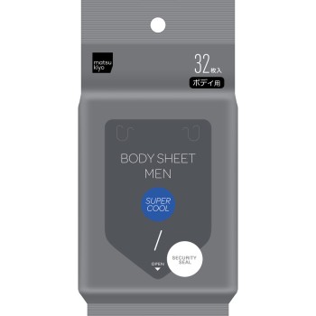 마츠키요 맨즈바디 시트 SUPERCOOL 32매