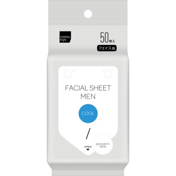 마츠키요 맨즈페이셜 시트 COOL 50매