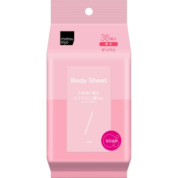 마츠키요 바디시트 두꺼운타입 비누향 36매