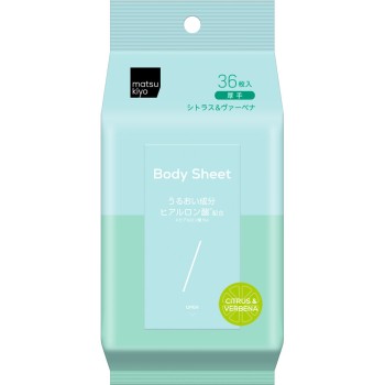 마츠키요 바디시트 두꺼운타입 시트러스버베나 36매