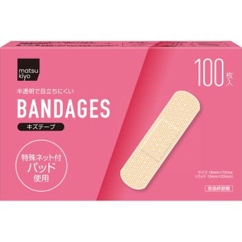 마츠키요 상처 테이프 100매
