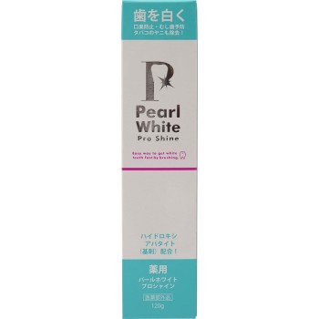 약용 펄 화이트 프로 샤인 120g 산포제약