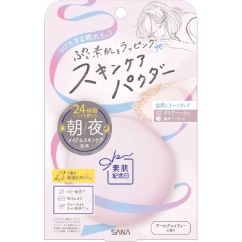 사나 소하다키넨비 스킨케어파우더 N 클리어베이지 10g 도키와약품