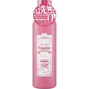 프로폴린스 구강세정제 사쿠라 600ml 피에라스