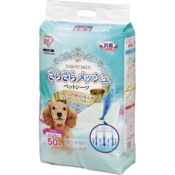 매끄러운 메쉬 시트 와이드 P-MPNS-50W 50매 아이리스오야마