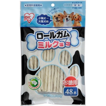 롤 껌 밀크 맛 P-MG-48R 48개 아이리스오야마