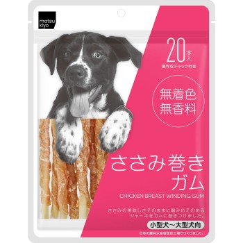 마츠키요 닭가슴살 말이 껌 20개